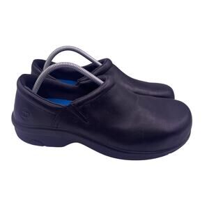 Timberland Pro Newbury Esd Alloy Toe Safety Work Shoes Slip On Black Womens 11W